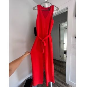 Banana Republic Red jumpsuit